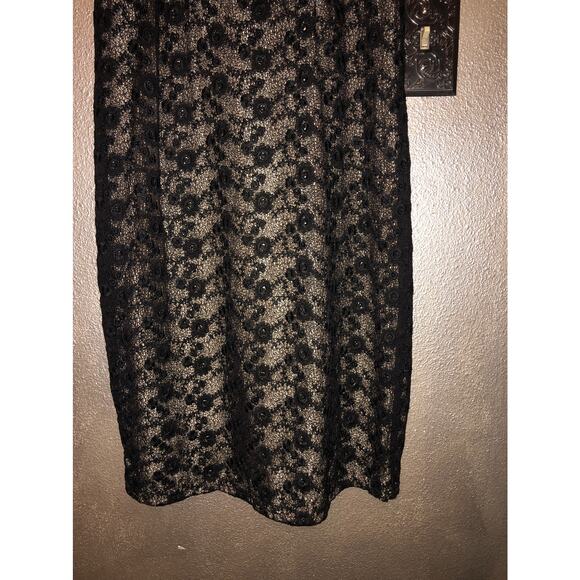 LK Bennett Cocktail Prom New Years Eve Floral Lace Surplice Sleeveless Dress - Picture 7 of 12